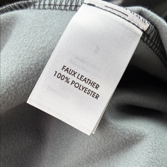 WeWoreWhat Black Vegan Leather Corset Dress Size 2 - Picture 7 of 8